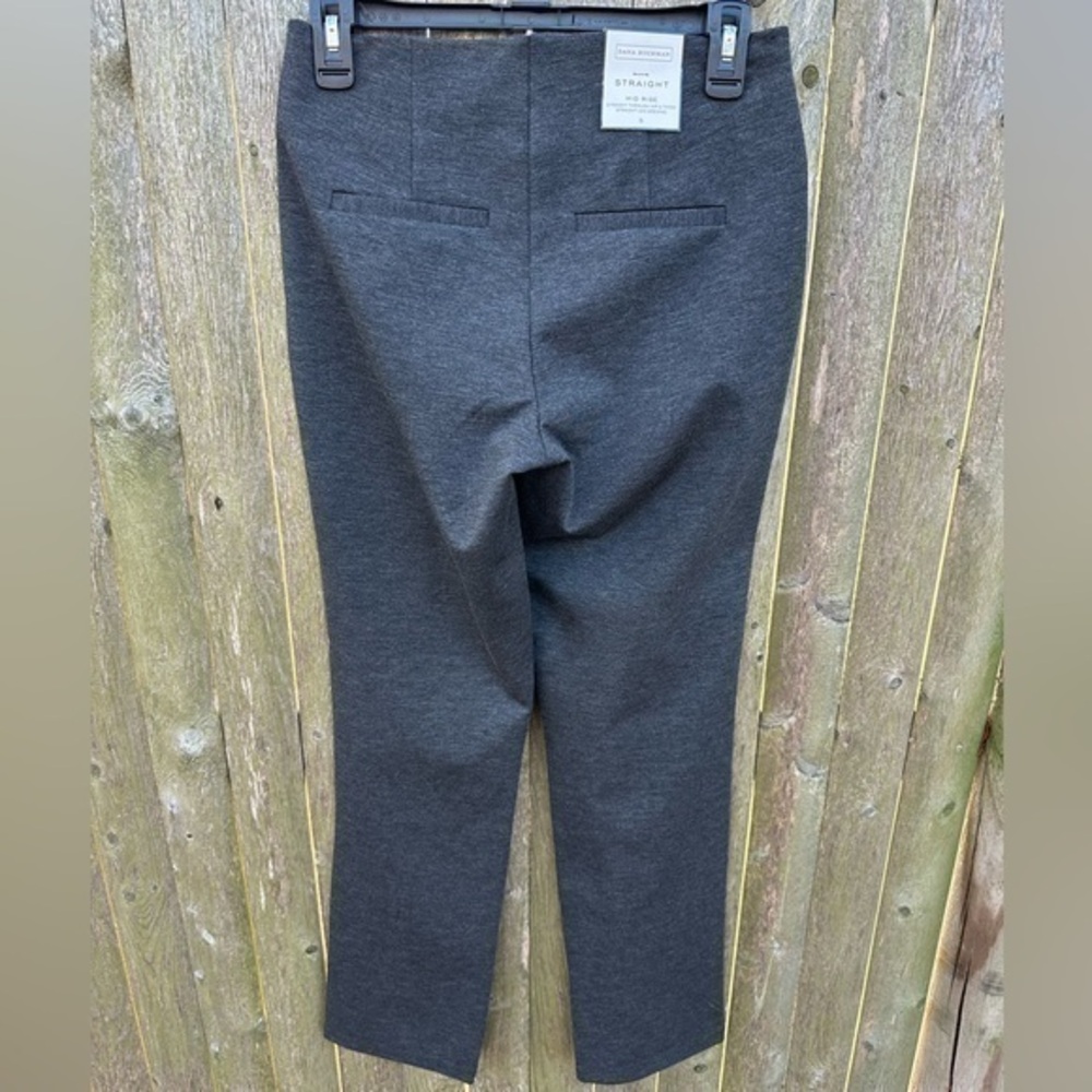 Dana Buchman Women’s Charcoal Slimming Pointe Dress Pants (Small) (NWT) - Picture 4 of 9